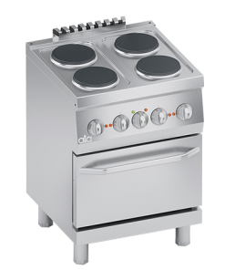 ЕЛЕКТРИЧЕСКИ КОТЛОНИ 4 ПЛОЧИ + ЕЛЕКТРИЧЕСКА ФУРНА 1/1 GN