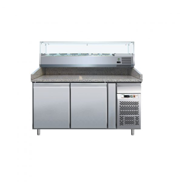 Хладилна маса за пица - вентилирано охлаждане FORCAR G-PZ2600TN